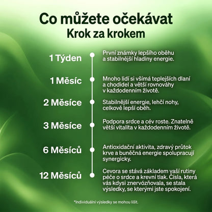 Cevora — 24 měsíců zrající česnekový extrakt s CoQ10 a vitamínem K2